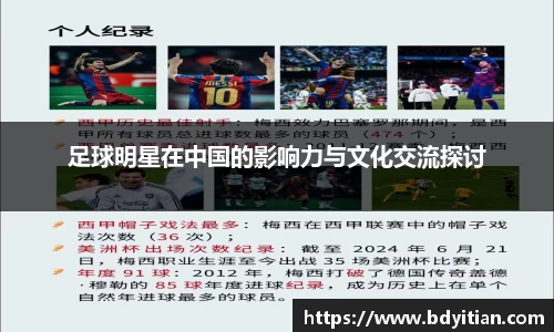 足球明星在中国的影响力与文化交流探讨